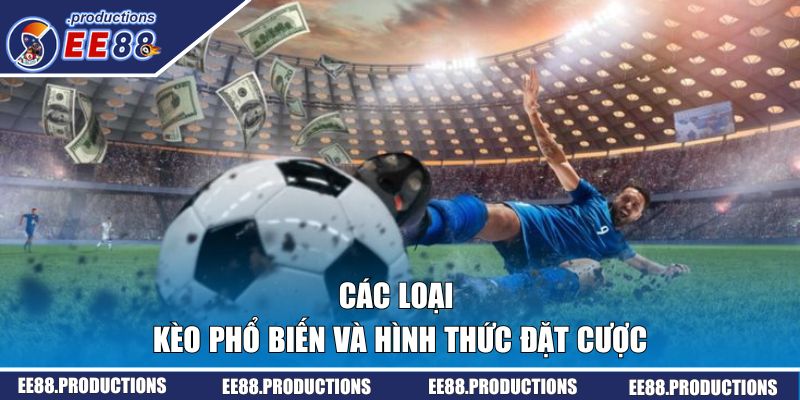 Các loại kèo phổ biến và hình thức đặt cược được yêu thích